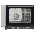 Cadco XAF-133 Arianna XAF-133 Heavy-Duty Convection Oven, Half Size, Manual Controls, (4)Shelve)(s), 2.27Cu.ft, 2700w, 208-240v/60/1-ph, NSF Listed