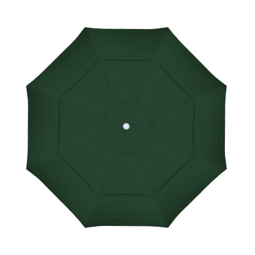 California Umbrella Venture Series ALTO118002-5446-DWV Commercial Patio Umbrella, 11ft, Round, Aluminum Pole with Pulley Lift and Fiberglass Ribs, Sunbrella 1A Forest Green Fabric