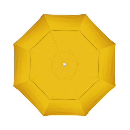 California Umbrella Venture Series ALTO118002-5457-DWV Commercial Patio Umbrella, 11ft, Round, Aluminum Pole with Pulley Lift and Fiberglass Ribs, Sunbrella 1A Sunflower Yellow Fabric