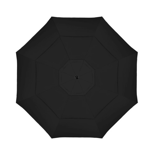 California Umbrella Venture Series ALTO118302-5408 Commercial Patio Umbrella, 11ft, Black Aluminum Pole with Pulley Lift and Fiberglass Ribs, Sunbrella 1A Black Fabric