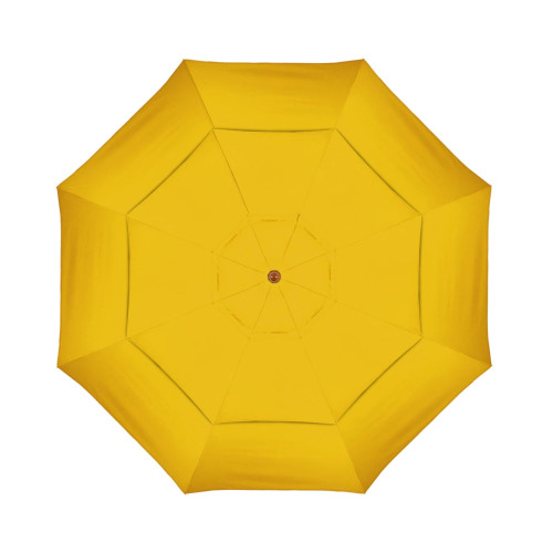 California Umbrella Madera Series STAF118202-5457-DWV Commercial Patio Umbrella, 11ft, Silmulation Oak Sturdy Aluminum Pole with Pulley Lift and Fiberglass Ribs, Sunbrella 1A Sunflower Yellow Fabric