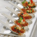 Cameo 210-08 Imperial With-Hole Soup Spoon, 5(L) inch, White Ceramic - 360 each