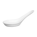 Cameo 210-08N Imperial No-Hole Soup Spoon, 5(L) inch, White Ceramic - 360 each