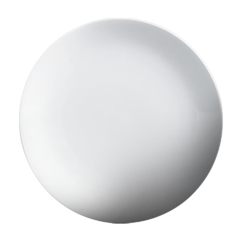 Cameo 210-101N Imperial Plate, Round, Coupe, Ceramic, White, Vitrified Glaze, 10-1/4(w) x 10-1/4(d) x 1-1/4(h) inch, 24 each
