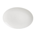 Cameo 210-103N Imperial Platter, Oval, Coupe, Ceramic, White, Vitrified Glaze, 10-1/4(w) x 7(d) x 1-1/8(h) inch, 24 each