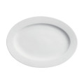 Cameo 210-183 Imperial Platter, Oval, Ceramic, White, Vitrified Glaze, 18(w) x 13(d) x 1-1/4(h) inch, 6 each