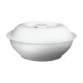 Cameo 210-274 Imperial Casserole with Lid, 36oz, Round, White, Ceramic, 7-3/4(w) x 7-3/4(d) x 4(h) inch, 12 each
