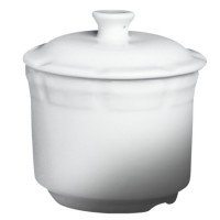Cameo 210-344 Imperial Soup Tureen w/ Lid, 9oz, 4 inch, White Ceramic - 24 each