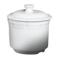 Cameo 210-344 12oz Imperial White Ceramic Soup Tureen with Lid, 36 each