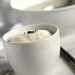 Cameo 210-354 Imperial Round Rice Bowl, 15oz, White Ceramic - 36 each