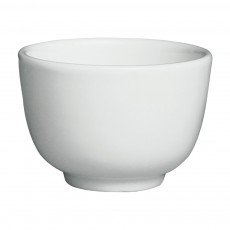 Cameo 210-49 4oz Imperial White Hong Kong Style Ceramic Tea Cup, 72 each