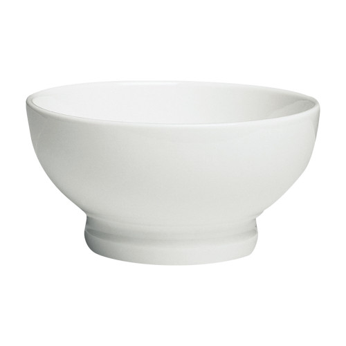 Cameo 210-554 Imperial Footed Bowl, 14oz, Round, White, Ceramic, 5-1/2(w) x 5-1/2(d) x 2-3/4(h) inch, 36 each