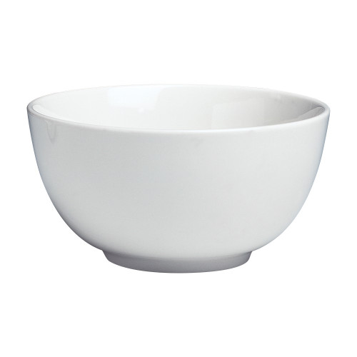 Cameo 210-69 Imperial Round Cereal/Salad Bowl, 28oz, White Ceramic - 36 each