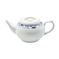 Cameo 255-16PL Blue Lotus Ceramic Tea Pot, 32oz,12 each