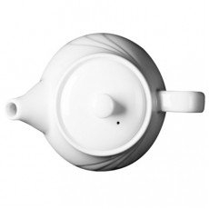 Cameo 301-14PL Bostonian White Ceramic Coffee / Teapot, 25oz, 4(H) inch,12 each