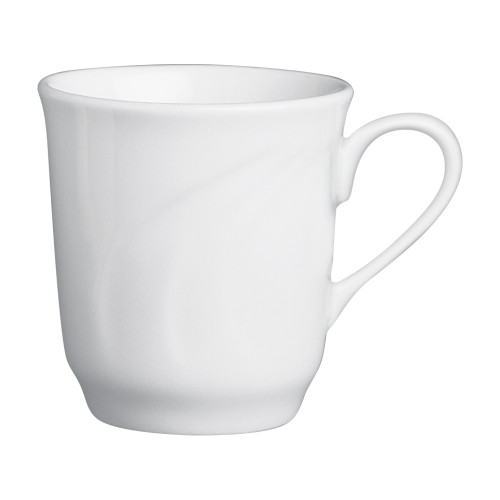 Cameo 301-70C Bostonian White Ceramic Tall Cup, 9oz, 3-1/8(W) x 3-1/2(H) inch, 36 each