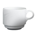 Cameo 301-80C Bostonian White Ceramic Tall Cup, 8oz, 3-2/8(W) x 2-2/8(H) inch, 36 each