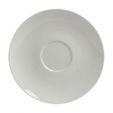 Cameo 610-1114S Dynasty Round Saucer, 7-1/4 inch, White Ceramic - 48 each
