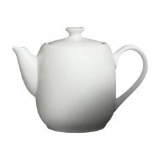 Cameo 610-16PL Dynasty Coffee/Tea Pot, 32oz, Ceramic, White, 5-3/4(w) x 9(d) x 5-3/4(h) inch, 12 each