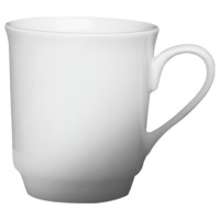 Cameo 610-70C 9oz Dynasty White Ceramic Tall Cup, 36 each