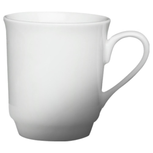 Cameo 610-70C 9oz Dynasty White Ceramic Tall Cup, 36 each