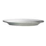 Cameo 610-103 Dynasty Platter, Oval, Ceramic, White, 10-1/2(w) x 7-1/2(d) x 1(h) inch, 24 each