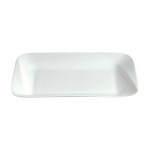 Cameo 707-93 Rectangular Slant Platter, 9 inch, White Ceramic – 24 each