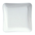 Cameo 707-71 Square Slant Plate, 6-3/4 inch, White Ceramic – 24 each