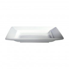 Cameo 710-102 Square Soup Plate, 18oz, 10 inch, White Ceramic – 12 each