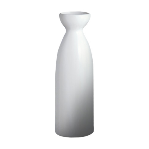 Cameo 710-36A Sake Bottle, 8oz, 2-1/8 inch, White Ceramic - 36 each