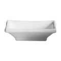 Cameo 710-41 White Ceramic Rectangular Sauce Dish, 2oz, 3-7/8(L) x 2-5/8(W) inch, 96 each