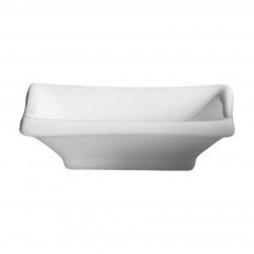 Cameo 710-41 Rectangular Sauce Dish, 2oz, 3-7/8 inch, White Ceramic - 96 each