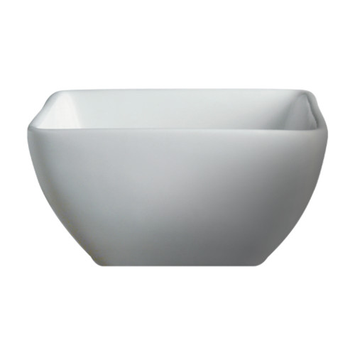 Cameo 710-74 Square Bowl, 38oz, White Ceramic - 18 each