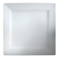 Cameo 710-61 Square Rim Plate, 6 inch, White Ceramic – 36 each