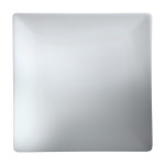 Cameo 710-91N Plate, Square, Coupe, Ceramic, White, Vitrified Glaze, 9(w) x 9(d) x 1(h) inch, 24 each