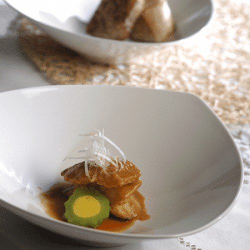 Cameo China 711-08094 Triangular Round Bowl, 32oz, 9 inch, Commercial China White Ceramic – 18 each