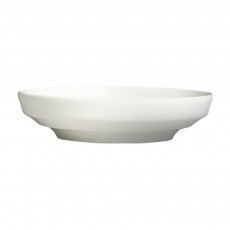 Cameo 711-82 Fusion Round Soup Plate, 30oz, 8 inch, White Ceramic - 36 each