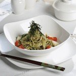 Cameo 712-84 Square Coupe Bowl, 28oz, 8-1/4 inch, White Ceramic – 24 each