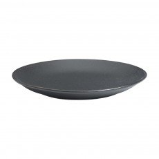 Cameo 910-21061N Onyx Round Coupe Plate, 6 inch, Black Ceramic - 72 each