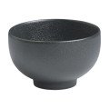 Cameo 910-210L99 Onyx Round Footed Bowl, 11oz, 4-1/2 inch, Black Ceramic - 48 each