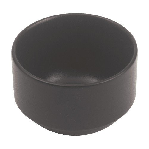 Cameo 910-6104040C Onyx Round Soup Cup, 10oz, 3-3/4 inch, Black Ceramic – 48 each