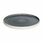 Cameo GDB-W81 Round Gourmet Plate, 8-1/4 inch, Dark Blue Ceramic – 24 each