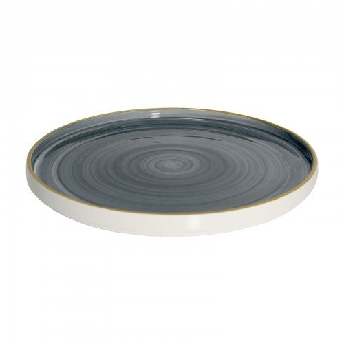 Cameo GDB-W81 Round Gourmet Plate, 8-1/4 inch, Dark Blue Ceramic – 24 each