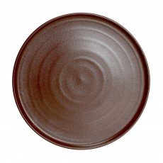 Cameo GLA-W101 Round Gourmet Plate, 10-1/4 inch, Lava Ceramic – 18 each