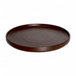 Cameo GLA-W101 Round Gourmet Plate, 10-1/4 inch, Lava Ceramic – 18 each