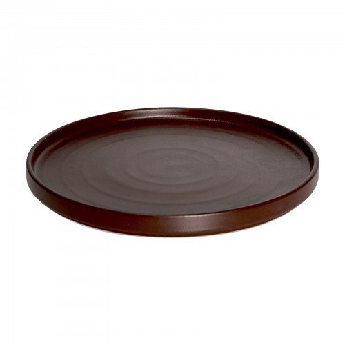 Cameo GLA-W101 Round Gourmet Plate, 10-1/4 inch, Lava Ceramic – 18 each