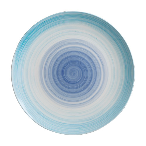 Cameo RWTB210-101N Rainbow Ceramic Round Coupe Plate, 10-1/4 inch, 24 each