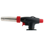 Chef Master 90022 Premium Professional Butane Cooking Torch, Adjustable Flame, Push Button Auto Ignition
