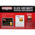 Chef Master 90031 Write-On Marker Board, (5)Rain Proof Marker(s) Included