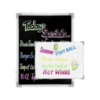 Chef Master 90031 Write-On Marker Board, (5)Rain Proof Marker(s) Included